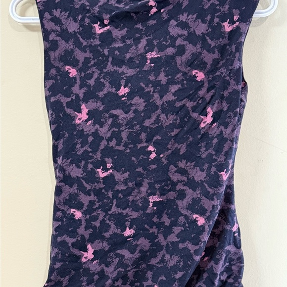 Halogen Black and Pink Floral Tank Top - Picture 4 of 6